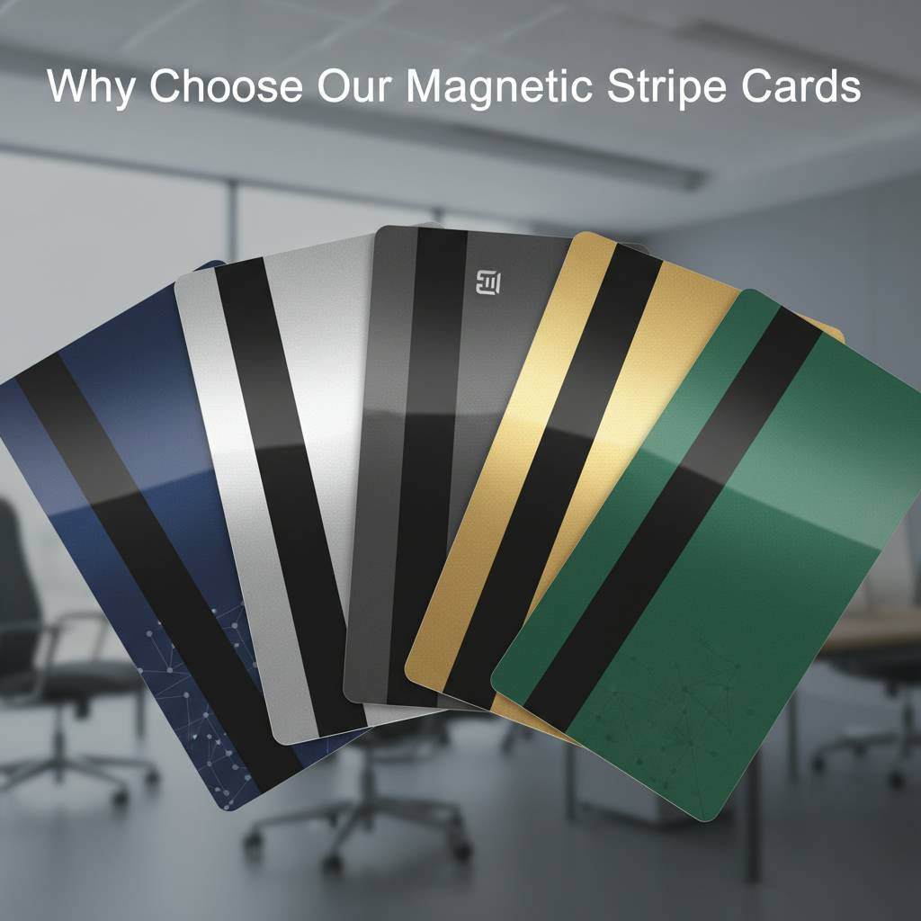 Why Choose Our Magnetic Stripe Cards