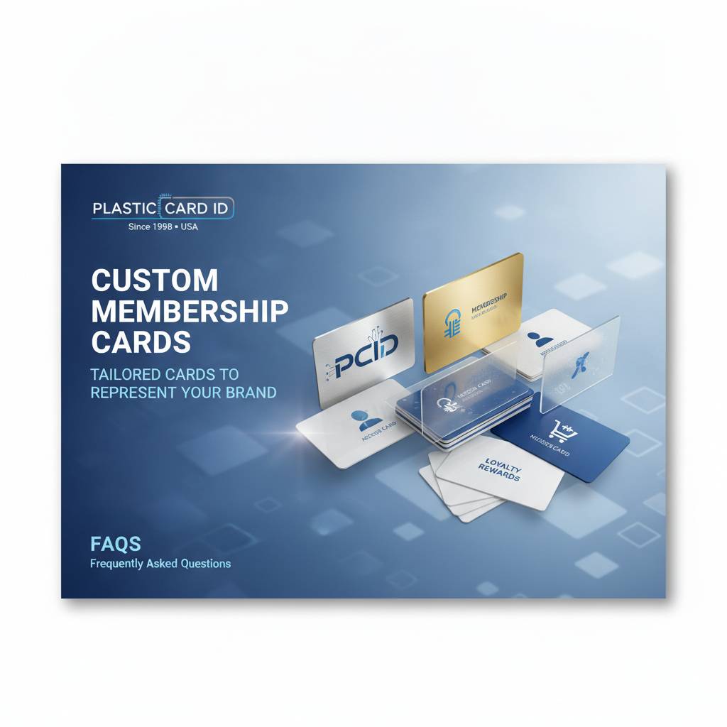 Frequently Asked Questions About Custom Membership Cards