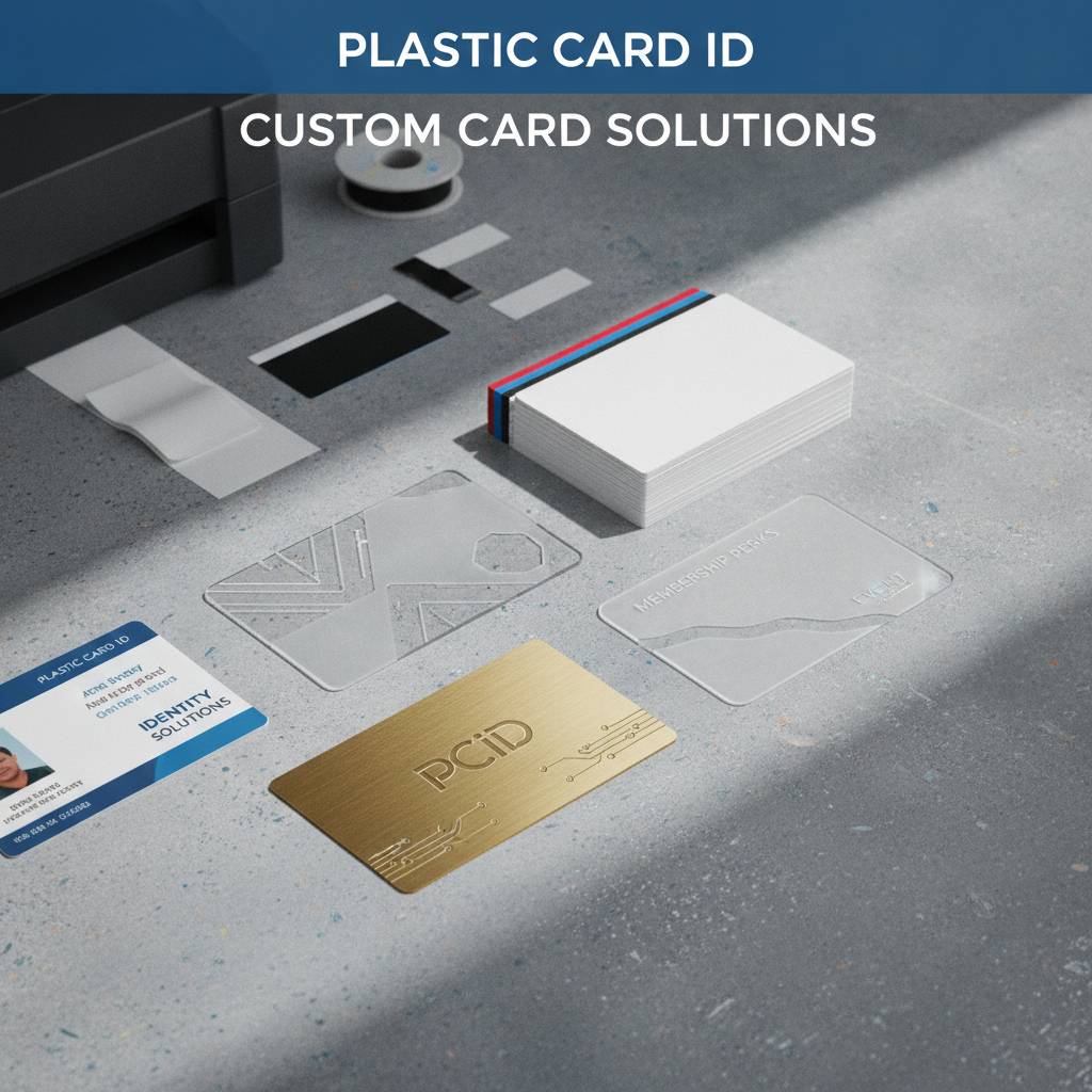 Specialty Cards: Clear, Custom Shape, and Luxury Metal