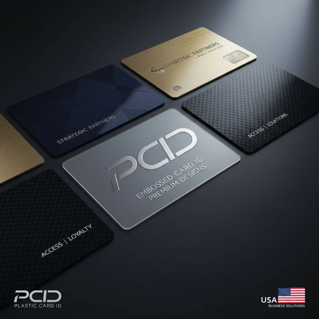 The Power of Embossed Plastic Cards for Your Business